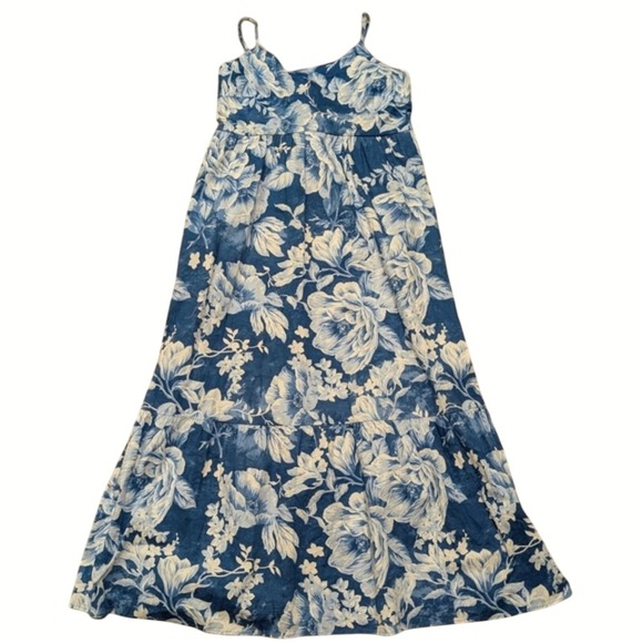 Joie Dresses & Skirts - Joie Maxi Dress Womens L Large Blue Floral Sundress NEW Nordstrom